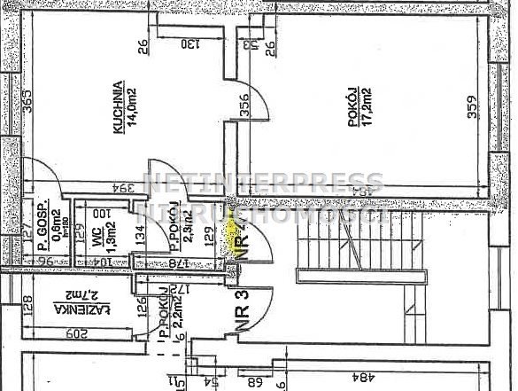 Olsztyn, 39,2 m², atrakcyjny lokal z piwnicą i udziałem w gruncie Olsztyn  39m2 Foto 1