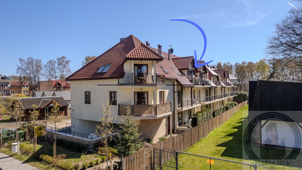 Dwupoziomowe 52,5 m² z dużym balkonem, las i garaż polecam Łukęcin, Słoneczna  52m2 Foto 1
