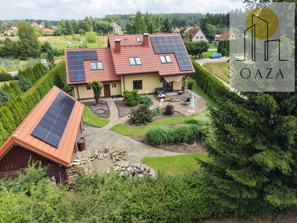 Przestronny dom 180 m² z kominkiem i garażem w Purda. Purda  180m2 Foto 1