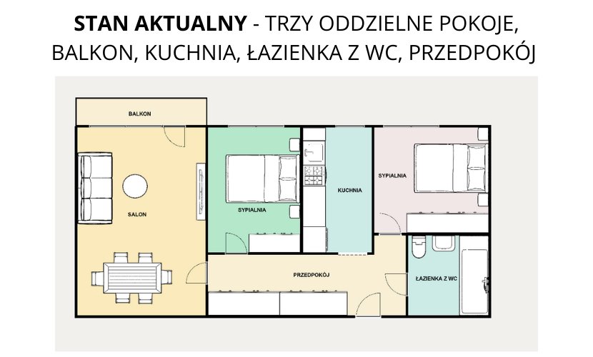 Mieszkanie trzypokojowe na sprzedaż Katowice, ligota, Gdańska 14  56m2 Foto 7