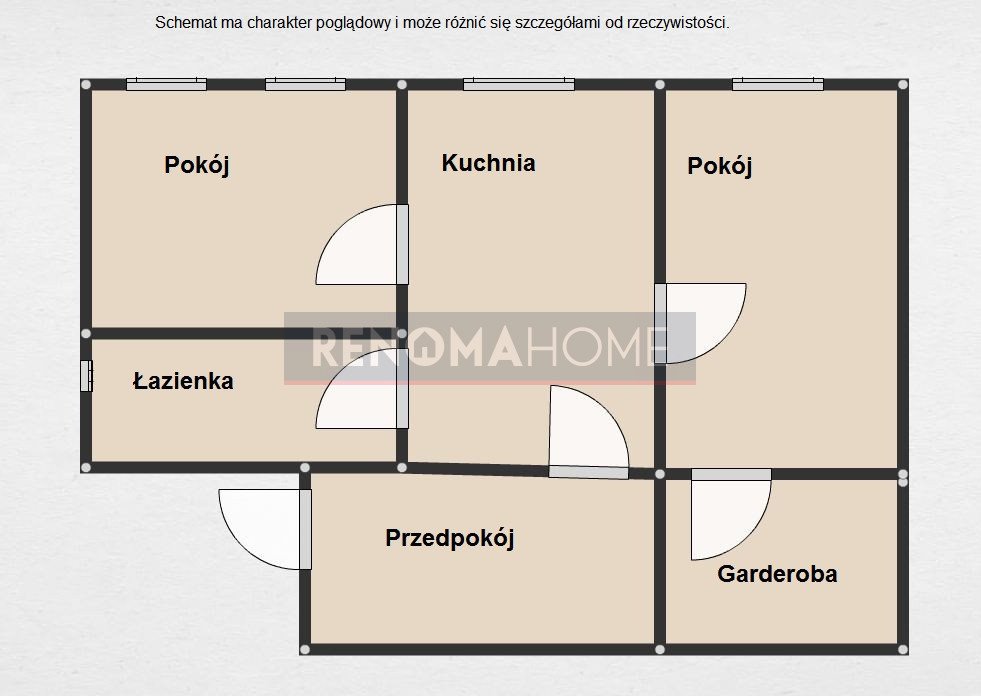 Mieszkanie dwupokojowe na sprzedaż Wałbrzych, Nowe Miasto  62m2 Foto 13