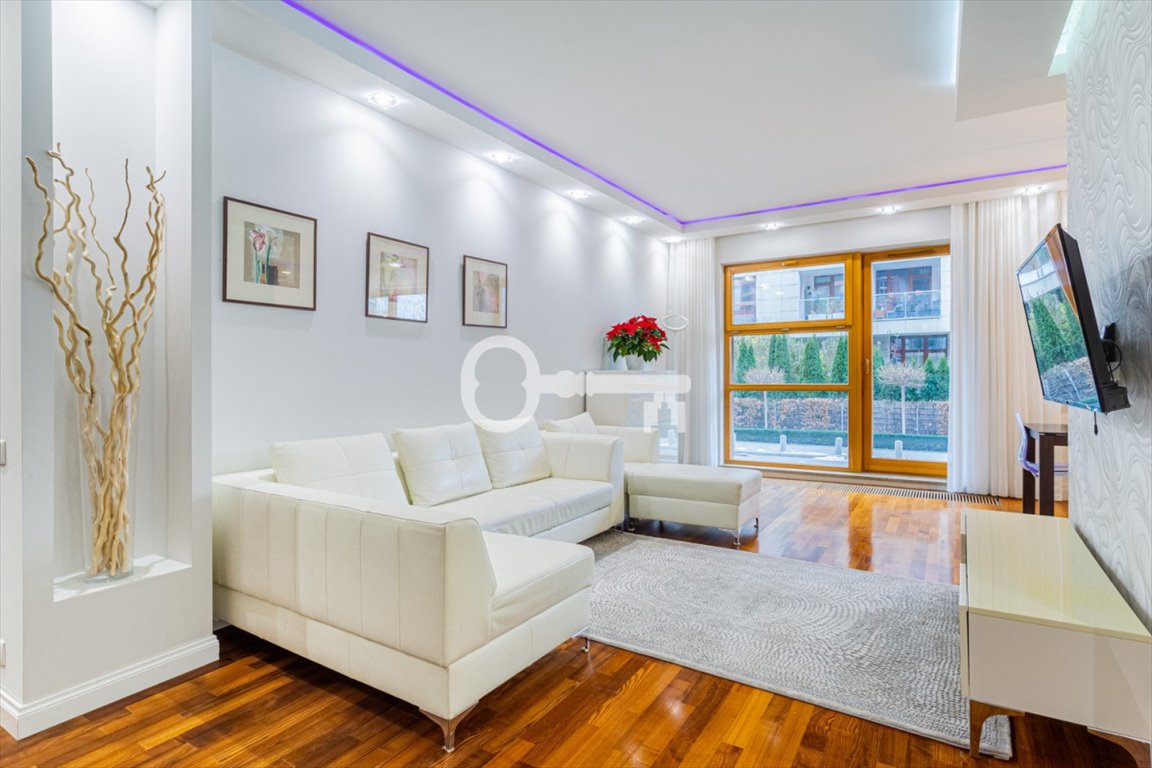 Mieszkanie trzypokojowe na sprzedaż Warszawa, Wilanów, Sarmacka  103m2 Foto 1