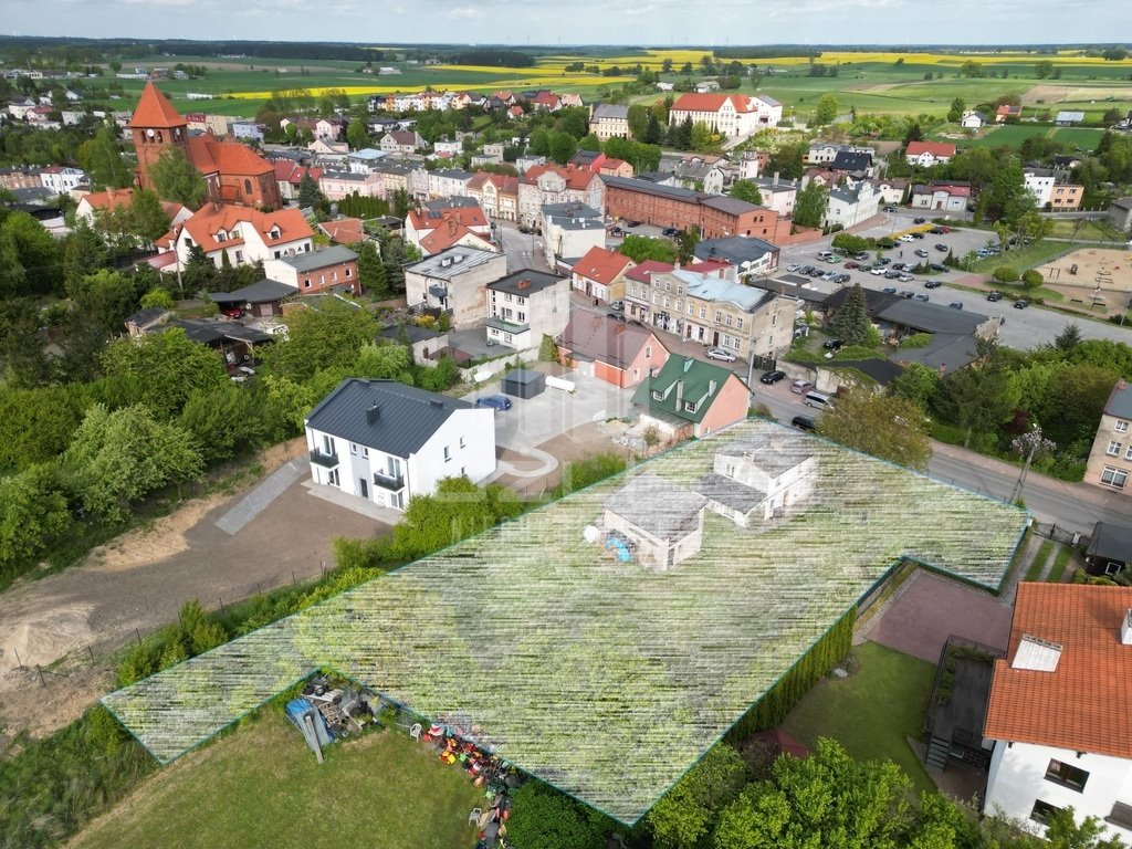 Dwurodzinny dom w centrum Skórcza z dużą działką Skórcz, Główna  80m2 Foto 1