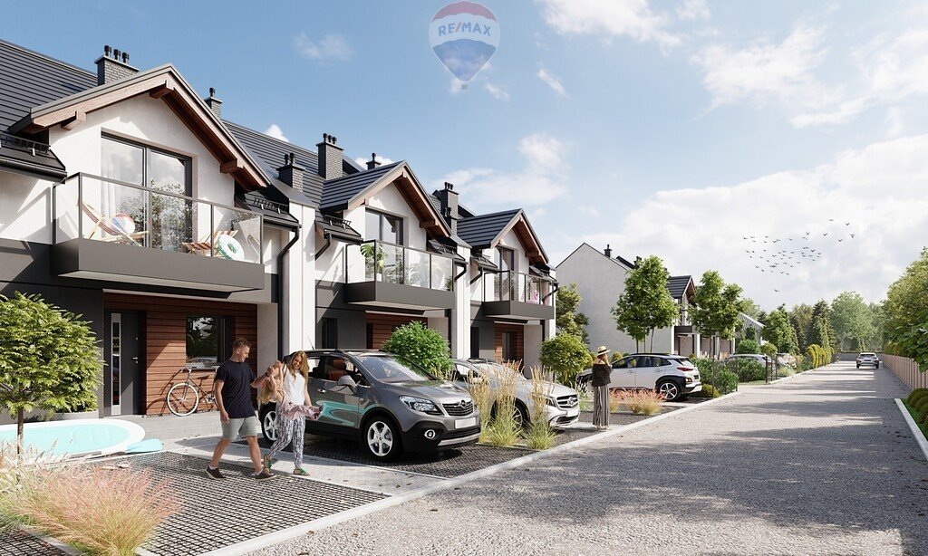 Dom z ogrodem i tarasem w Preczowie – inwestycja 4jeziora Preczów, Szkolna  112m2 Foto 1