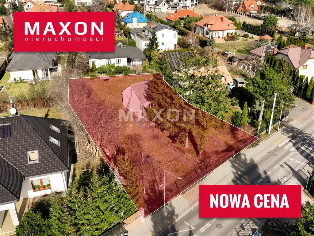 Działka budowlana na sprzedaż Klaudyn  1 162m2 Foto 1