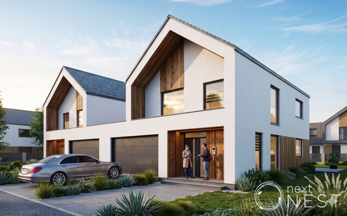 Zapraszam do obejrzenia domu bliźniaczego 166 m² w Ruscu Rusiec  166m2 Foto 1