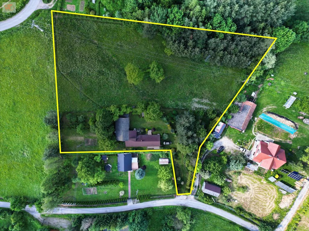 Urokliwy drewniany dom 90 m2 na dużej działce 74 arów Szyk  90m2 Foto 1