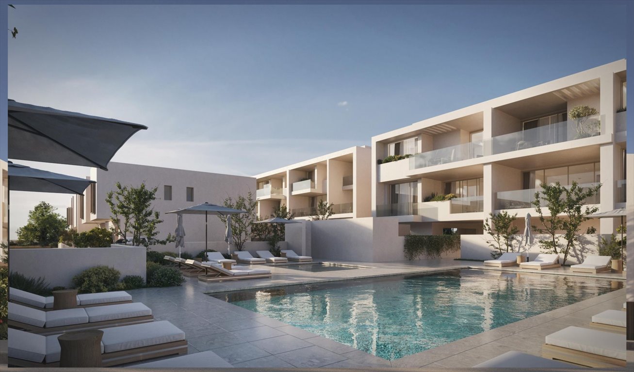 Luksusowe studio Avalon Gardens 2 z basenem i widokami Cypr, Pafos  40m2 Foto 1