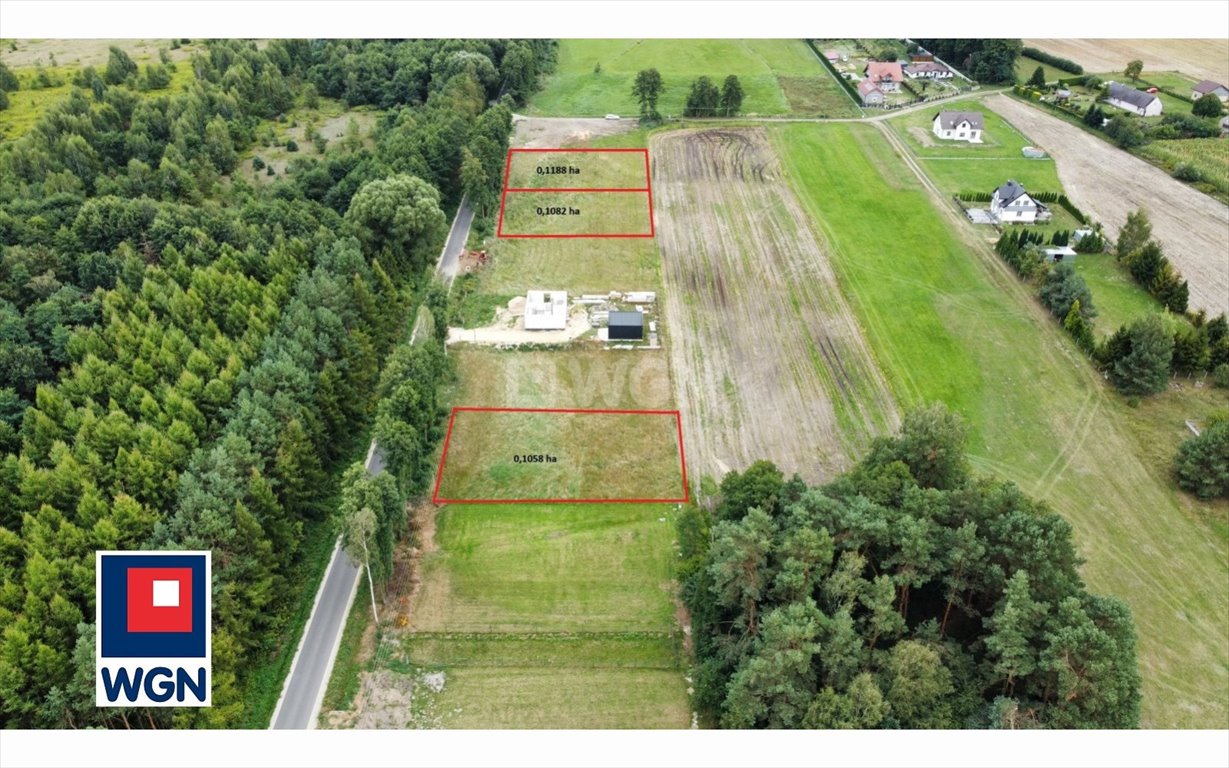 Polecam działkę 1188 m² pod zabudowę w Kobyla Górze Kobyla Góra, Bierzów, Bierzów  1 188m2 Foto 1