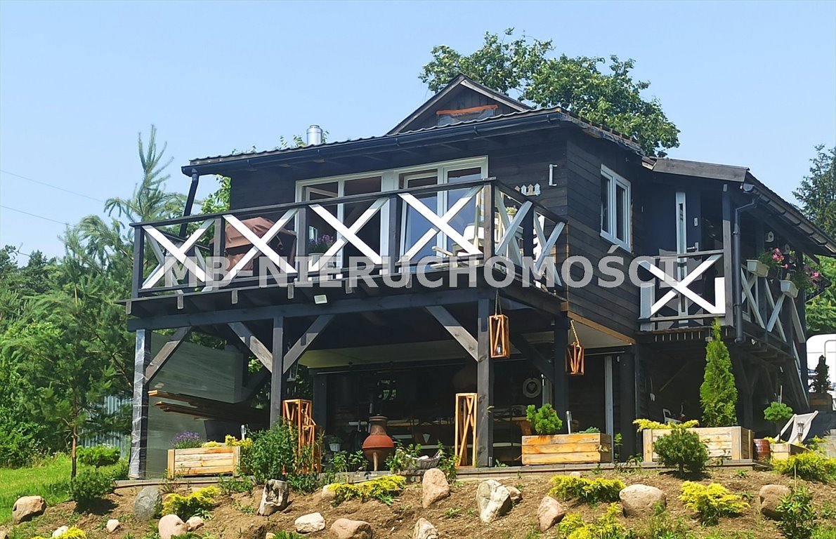 Urokliwy dom z widokiem na jezioro, 85 m2, tarasy Lutek  85m2 Foto 1