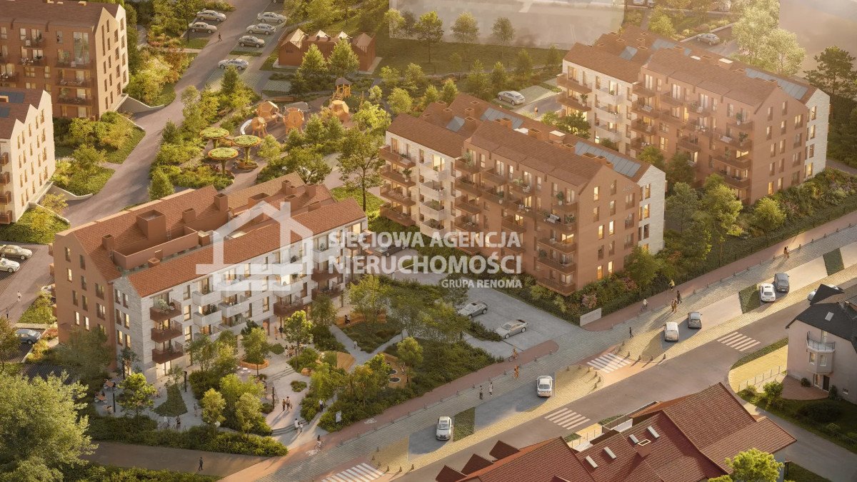 Inwestycyjny apartament 29m² w Łebie (spa, balkon, styl Hampton) Łeba, Turystyczna  29m2 Foto 1