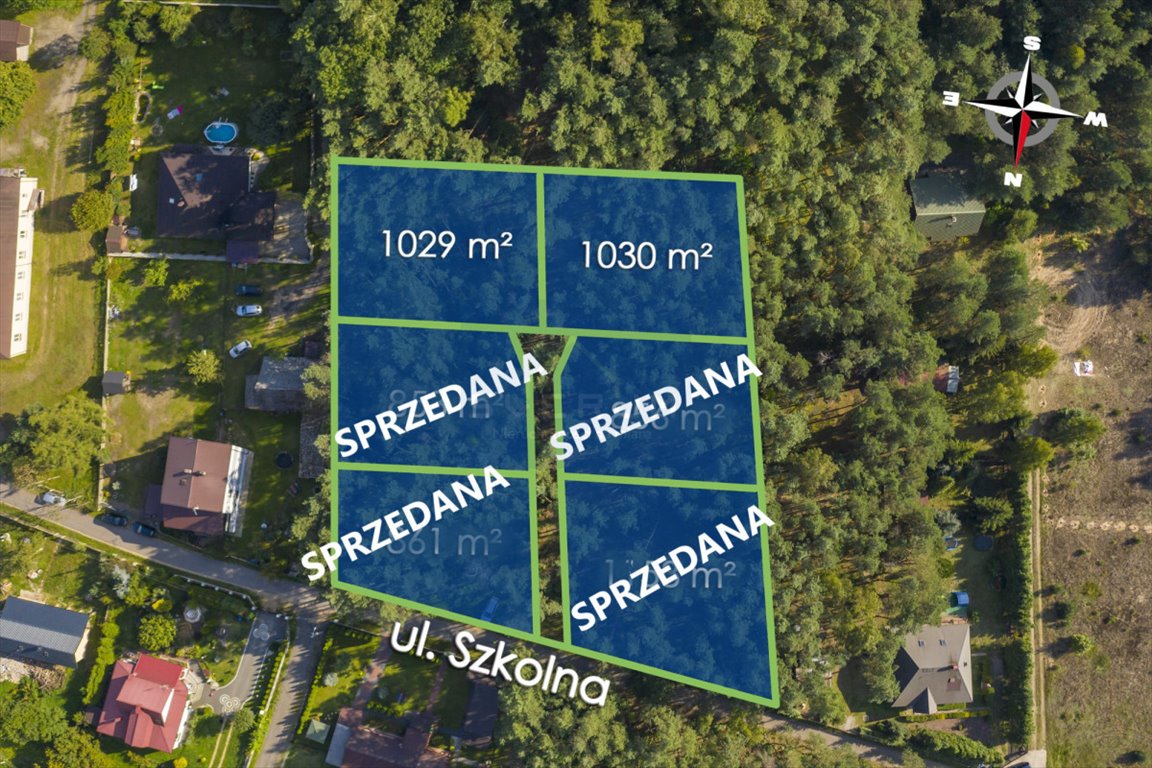 Działka 1030 m2 w Ostrowie z mediami i dużym potencjałem Ostrów, Szkolna  1 030m2 Foto 1