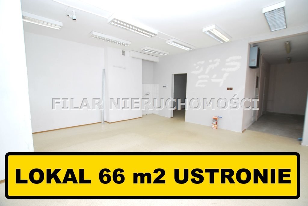 Atrakcyjny lokal 66 m2 z dużymi witrynami i dwoma wejściami Lubin, Ustronie  66m2 Foto 1