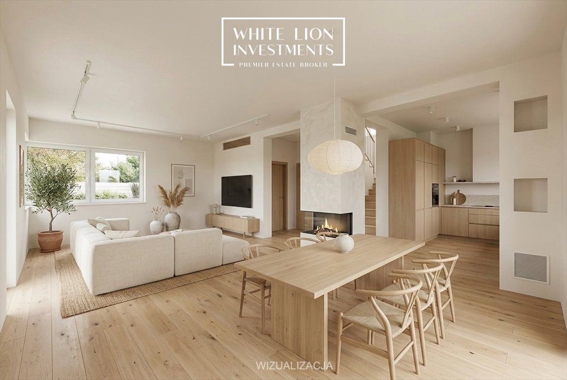 Nowoczesny dom 208 m² z dużym tarasem w Łomiankach Jesionka  209m2 Foto 1