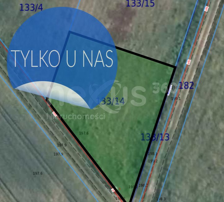 Działka budowlana 984 m² w Cielętnikach – spokój i naturę Cielętniki  984m2 Foto 1