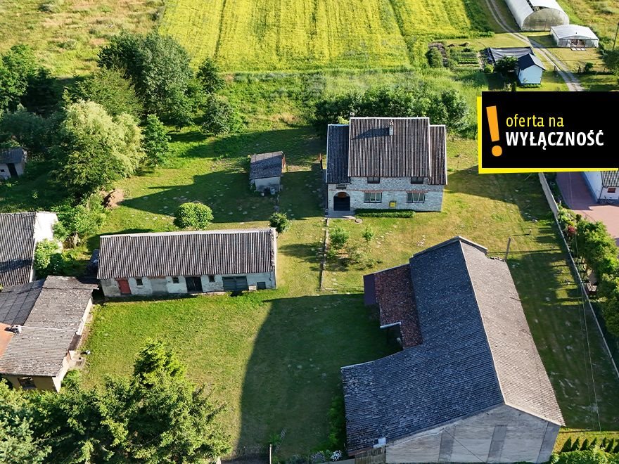 Dom z dużym potencjałem na 4479 m² w Wierzbicy - polecam! Wierzbica  200m2 Foto 1
