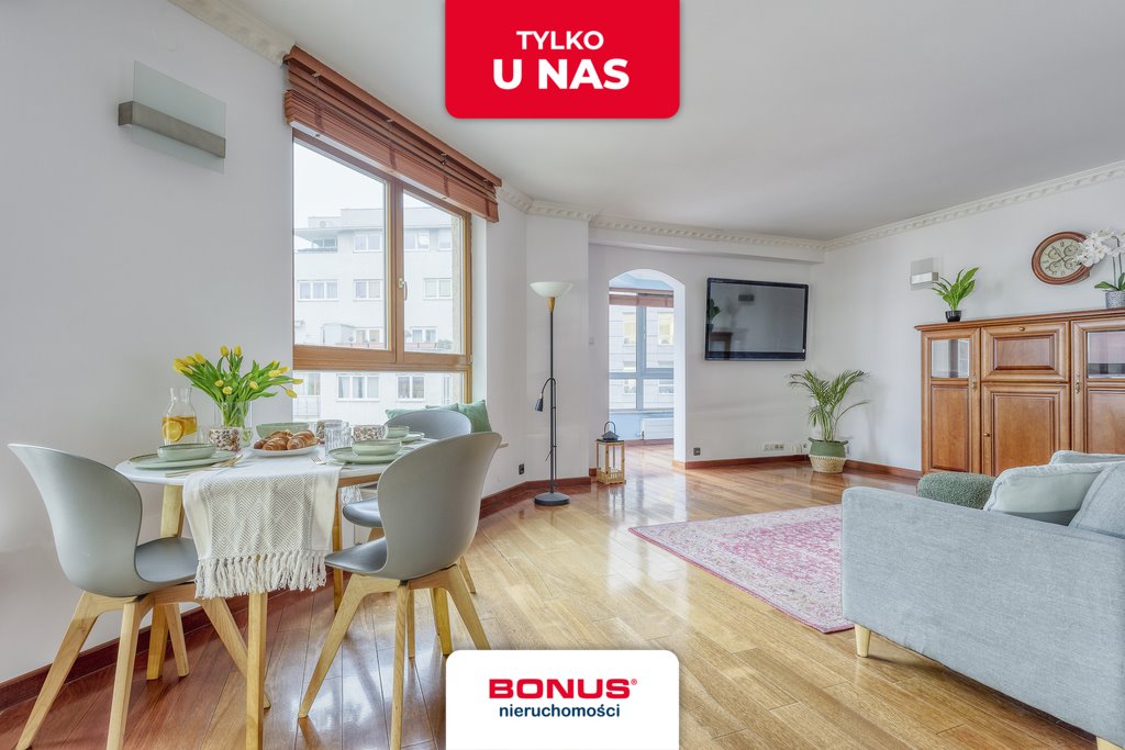 Przestronny apartament 125m² z panoramicznym widokiem w centrum Warszawy Warszawa, Śródmieście, Zygmunta Słomińskiego  125m2 Foto 1