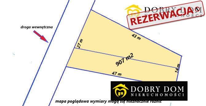 Działka pod zabudowę usługową i mieszkaniową, 907 m² Krynki  907m2 Foto 1