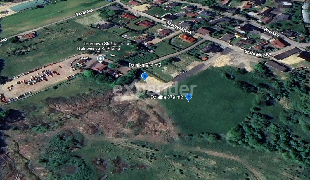 Działka 934 m² pod dom jednorodzinny, szybki dojazd Łaziska Górne, Starowiejska  934m2 Foto 1