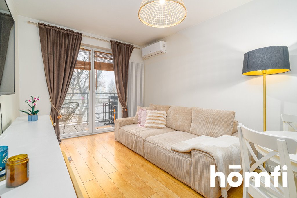 Nowoczesne 2-pokojowe mieszkanie z balkonem i widokiem na zieleń Kraków, Podgórze, Koszykarska  46m2 Foto 1