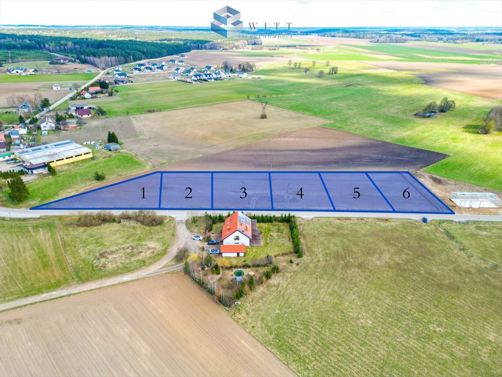Działka 1800 m² z mediami, idealna pod dom i usług Filice  1 800m2 Foto 1