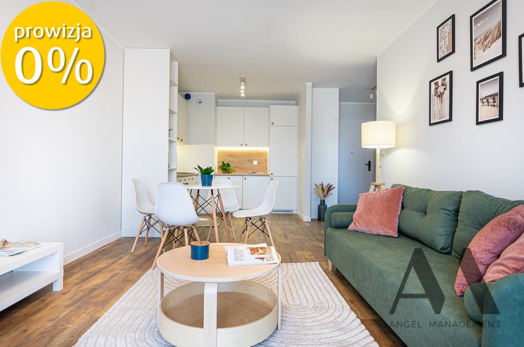 Nowoczesne 43 m² w Angel City - balkon, garaż, blisko centrum Wrocław, gen. Romualda Traugutta  43m2 Foto 1