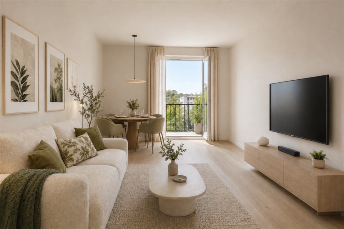 Do sprzedania funkcjonalne 2-pokojowe mieszkanie 49,41 m² w Poznaniu Poznań, Umultowo, Maków Polnych 7B  49m2 Foto 1
