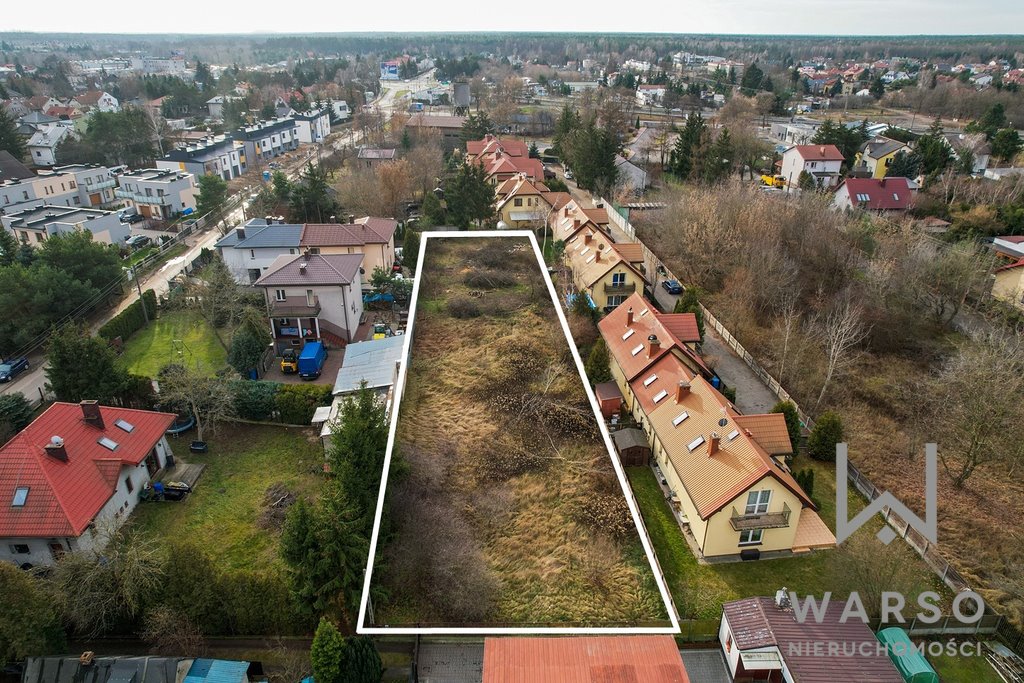 Działka budowlana na sprzedaż Dziekanów Leśny, Wiklinowa  1 581m2 Foto 1