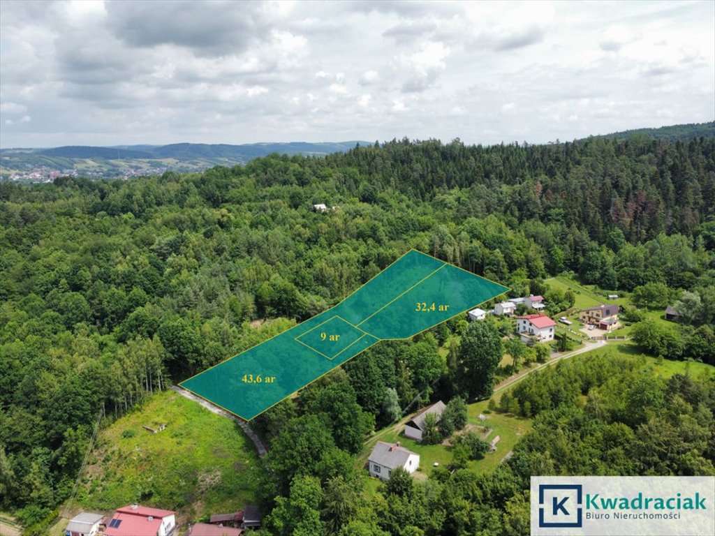 Działka budowlana na sprzedaż Jasło, Krajowice  8 506m2 Foto 1