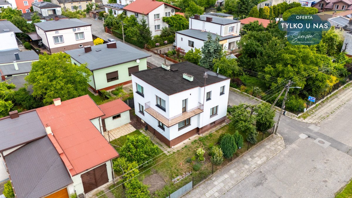 Przestronny dom z potencjałem, 3 kondygnacje, ogród i piwnica Zduńska Wola, Nerska  184m2 Foto 1