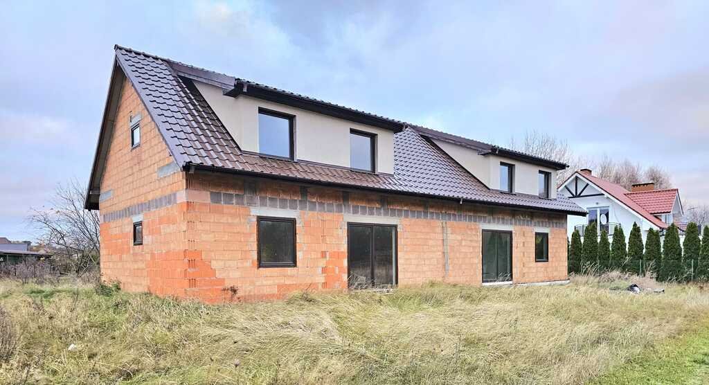 Dom bliźniak z 2018 r. 287 m2, cicha okolica, blisko Zalewu Trzebież, Stokrotki  288m2 Foto 1