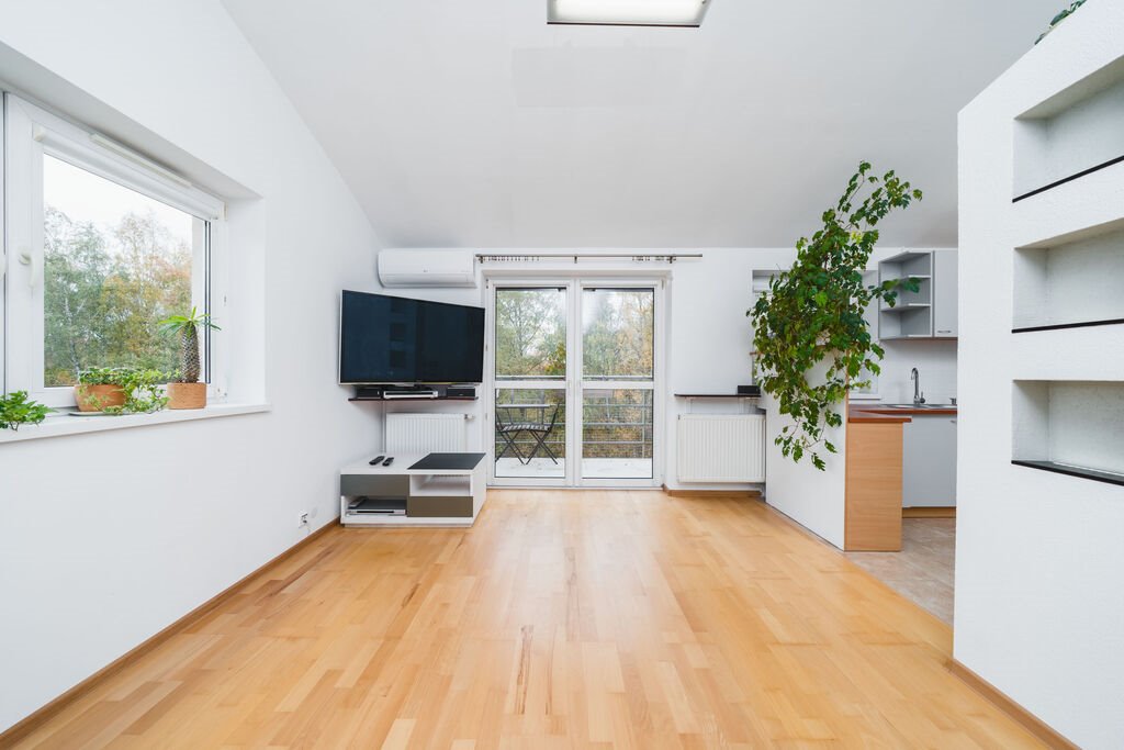 Nowoczesne 2-pokojowe mieszkanie z dużym balkonem (43 m²) w Krakowie Kraków, Kliny, Kliny, Borkowska  44m2 Foto 1