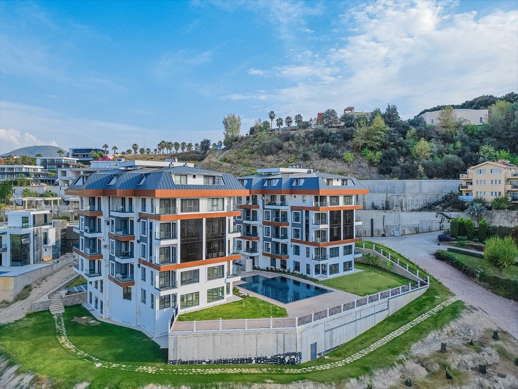 Luksusowy apartament z widokiem na góry i morze Turcja, Goldcity, Kargıcak, Alanya, Antalya  70m2 Foto 1