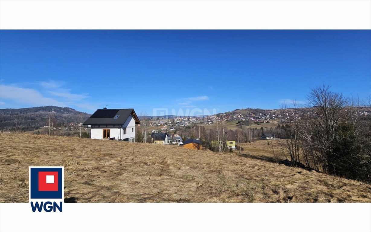 Widokowa działka 5302 m2 w Istebnej z mediami - idealna pod inwestycję Istebna, cieszyńska  5 302m2 Foto 1