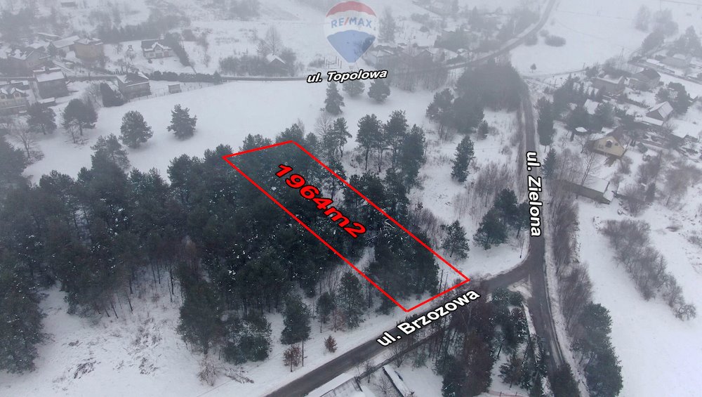 Działka budowlana na sprzedaż Grabowa, Brzozowa  1 964m2 Foto 7