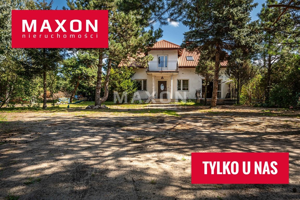 Sprzedam przestronny dom 226 m² z dużą działką 1811 m² w Prażmowie: Prażmów: Zakole