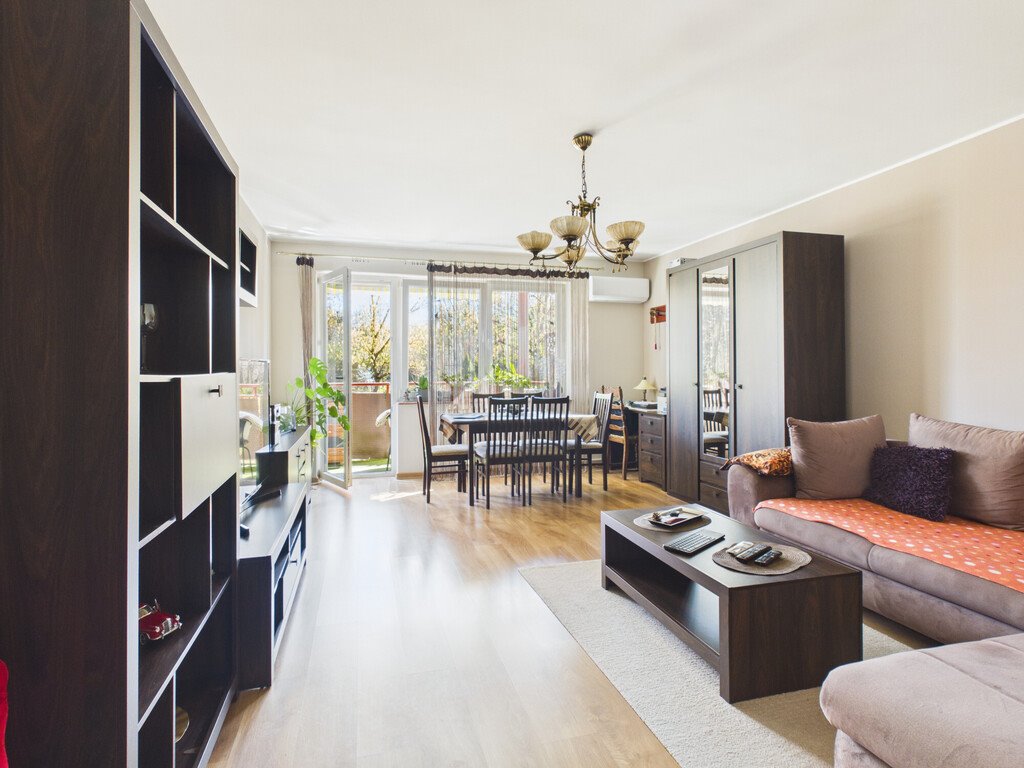 Sprzedam przestronne 3-pokojowe mieszkanie 80 m² z balkonem i ogrodem Toruń, Łódzka  80m2 Foto 1
