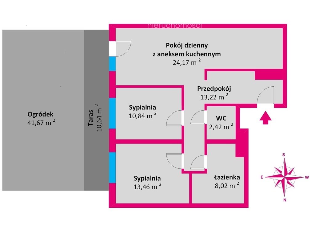 Mieszkanie trzypokojowe na sprzedaż Rzeszów, Technologiczna  72m2 Foto 5