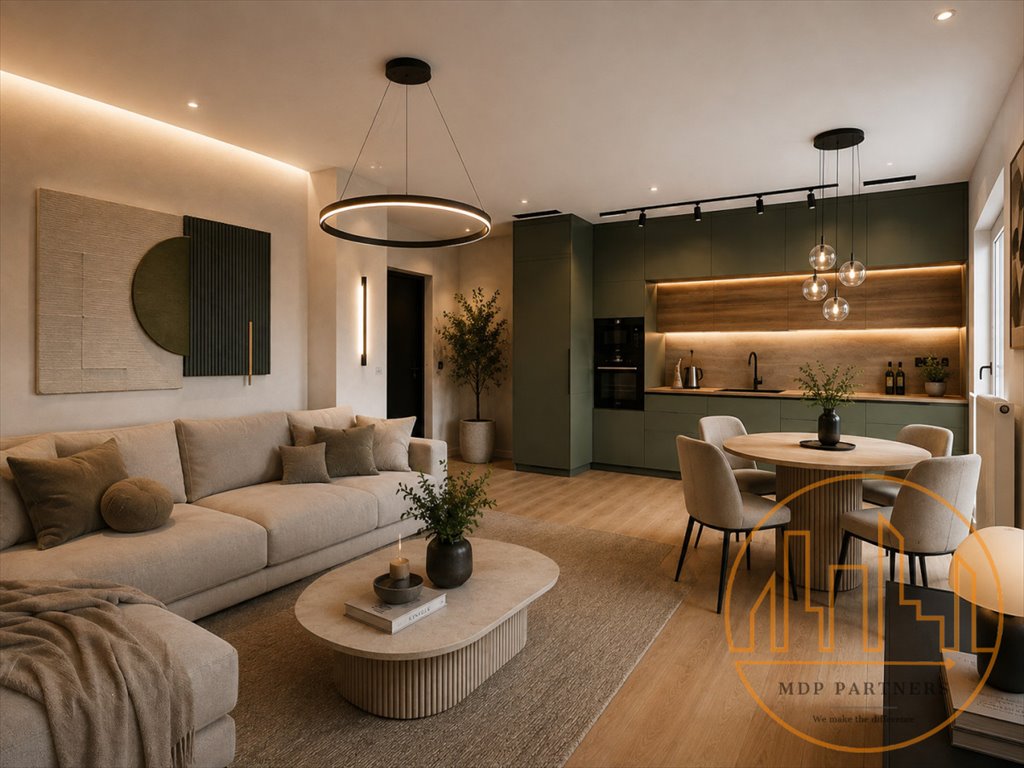 Do sprzedania funkcjonalne mieszkanie 68 m² z ogródkiem w Dawidach Dawidy Bankowe  68m2 Foto 1