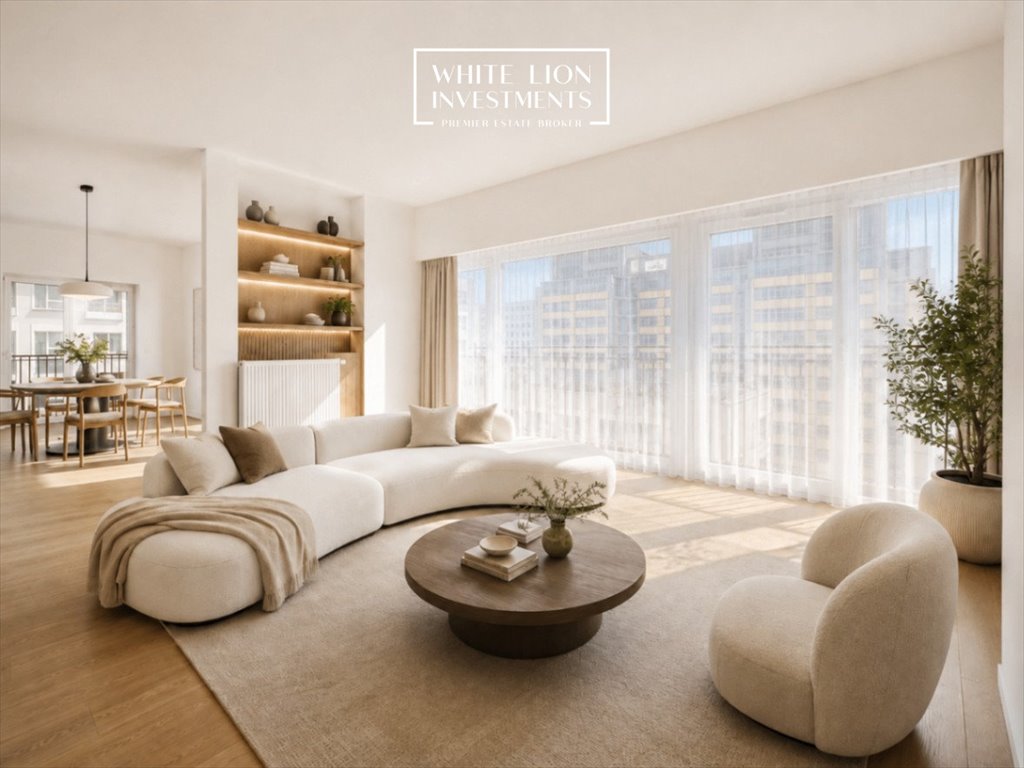 Sprzedam luksusowy penthouse z ogrodem na dachu w Warszawie Warszawa, Wołoska  106m2 Foto 1