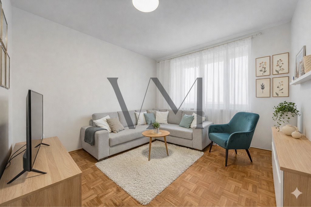 4-pokojowe mieszkanie do remontu z dużym balkonem na Mokotowie Warszawa, Mokotów, Stegny, Sardyńska  64m2 Foto 1