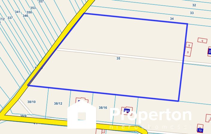 Działka 16 700 m² z mediami i planem zagospodarowania Biskupie-Kolonia  16 700m2 Foto 1