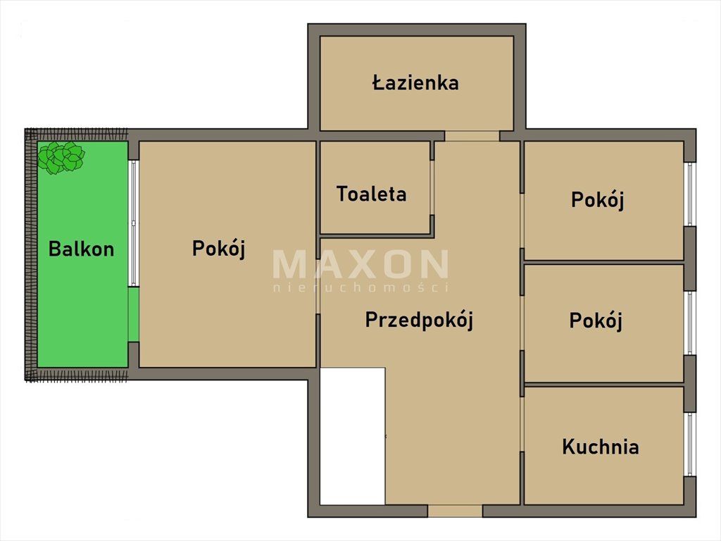 Mieszkanie trzypokojowe na sprzedaż Warszawa, Targówek, ul. Balkonowa  64m2 Foto 11