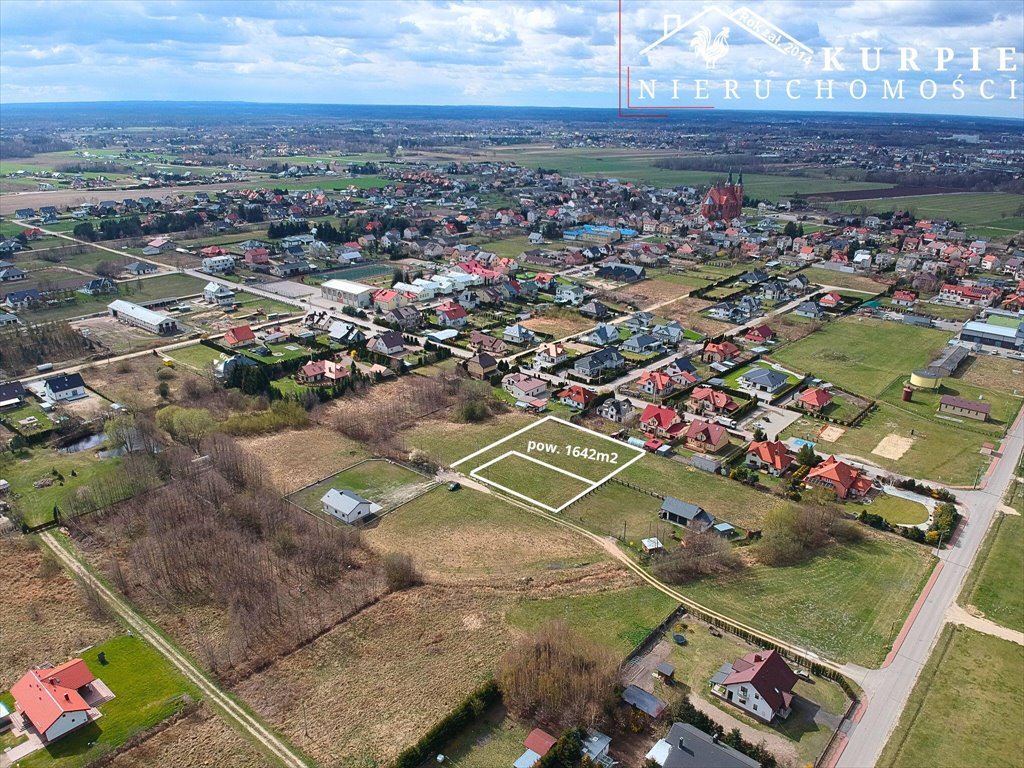 Działka budowlana na sprzedaż Rzekuń  1 642m2 Foto 1
