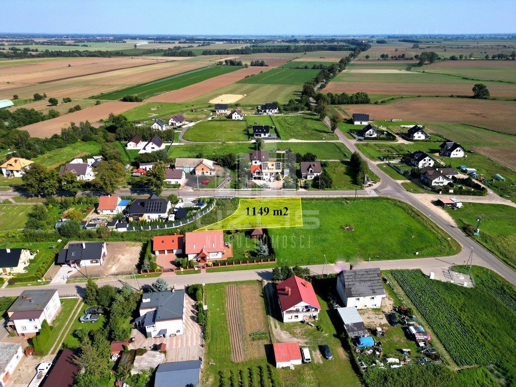 Działka budowlana na sprzedaż Krzywe Koło  1 149m2 Foto 2