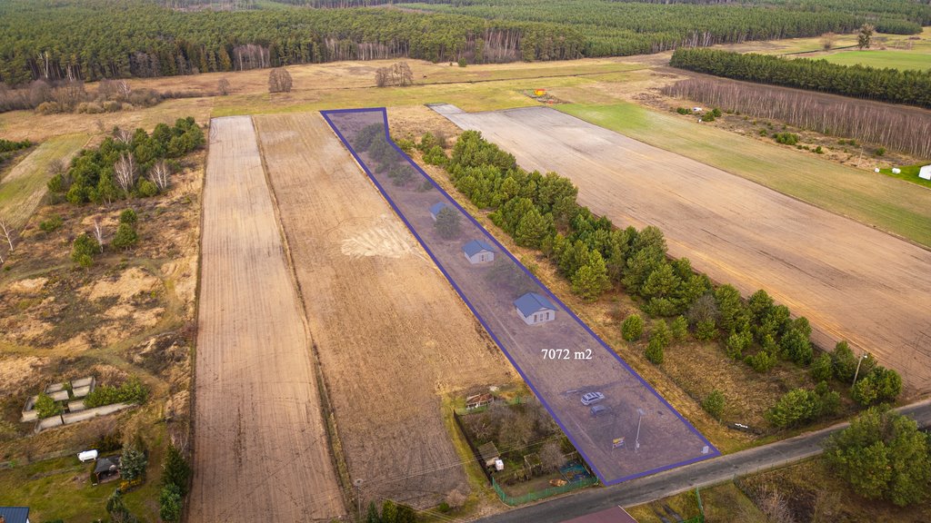 Działka rolna na sprzedaż Anastazewo  7 071m2 Foto 1