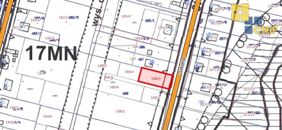 Działka budowlana 896 m² z mediami i dojazdem asfaltowym Kolonia Poczesna  896m2 Foto 1