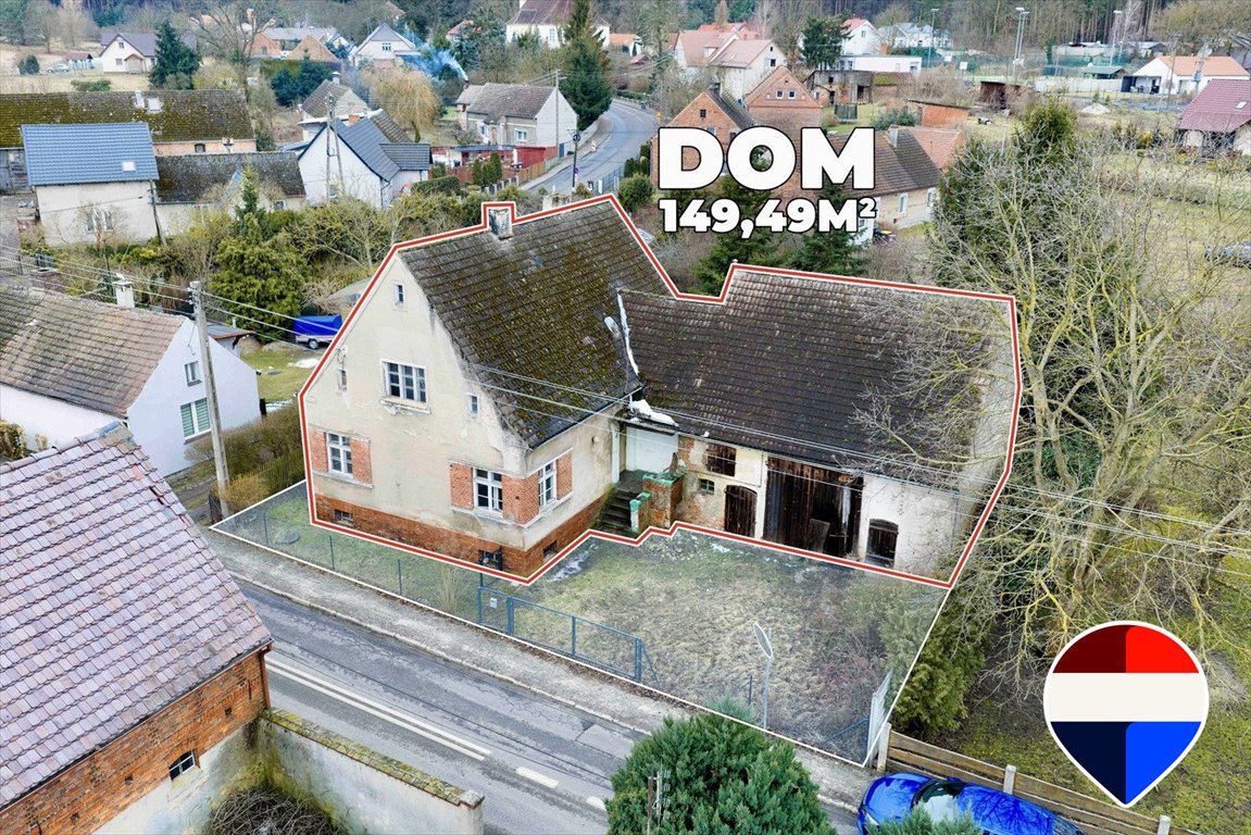 Dom do remontu z potencjałem, 4 pokoje, budynek gospodarczy Przytok, Janowska 3  149m2 Foto 1