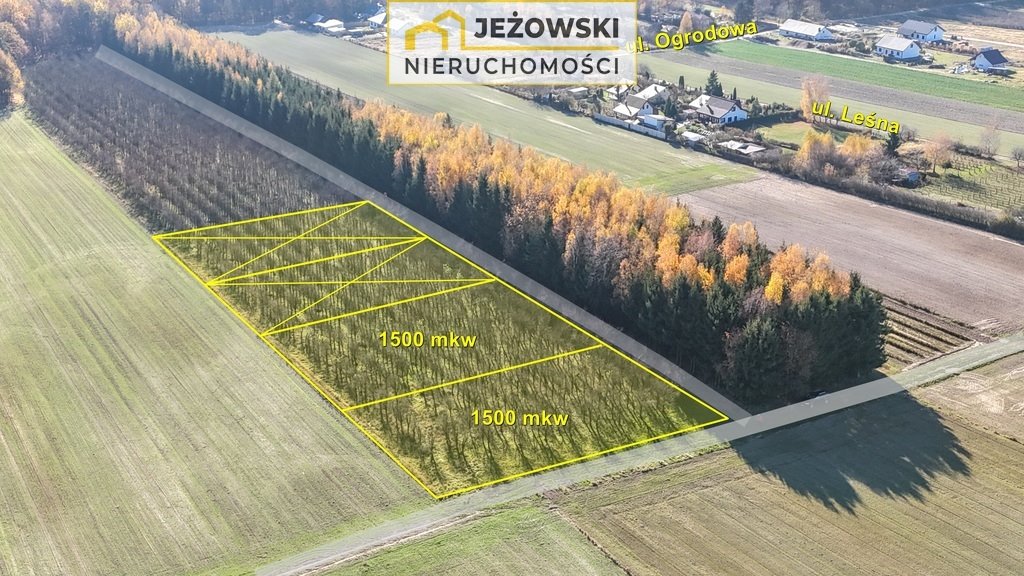 Działka budowlana na sprzedaż Urzędów  1 500m2 Foto 3