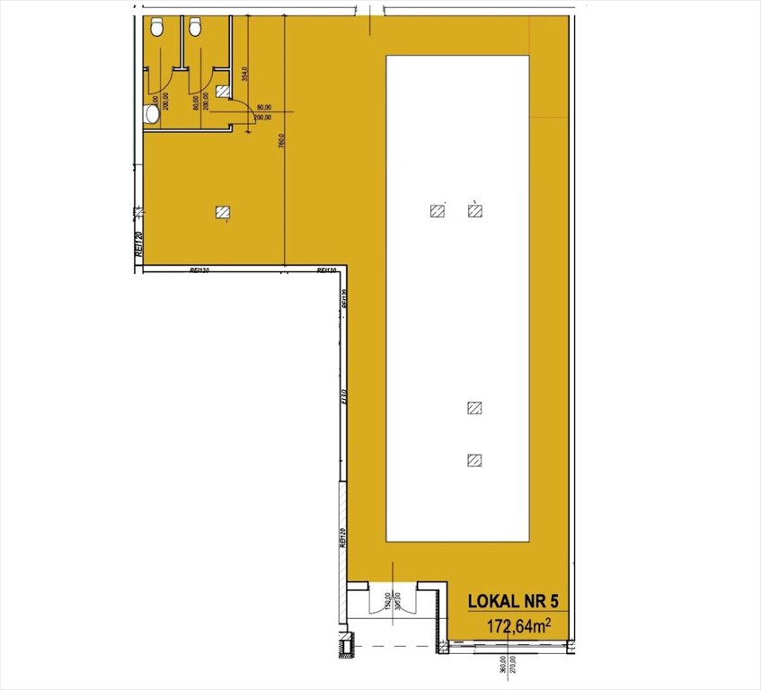 Lokal użytkowy na sprzedaż Łódź, Śródmieście, 6 Sierpnia  173m2 Foto 10